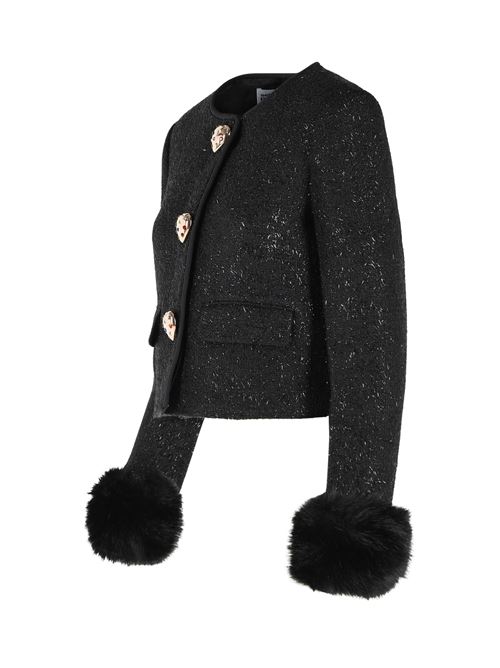 Blazer corto SELF PORTRAIT | AW26131JBBLACK